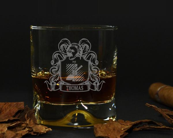 Whiskyglas Fliesenleger